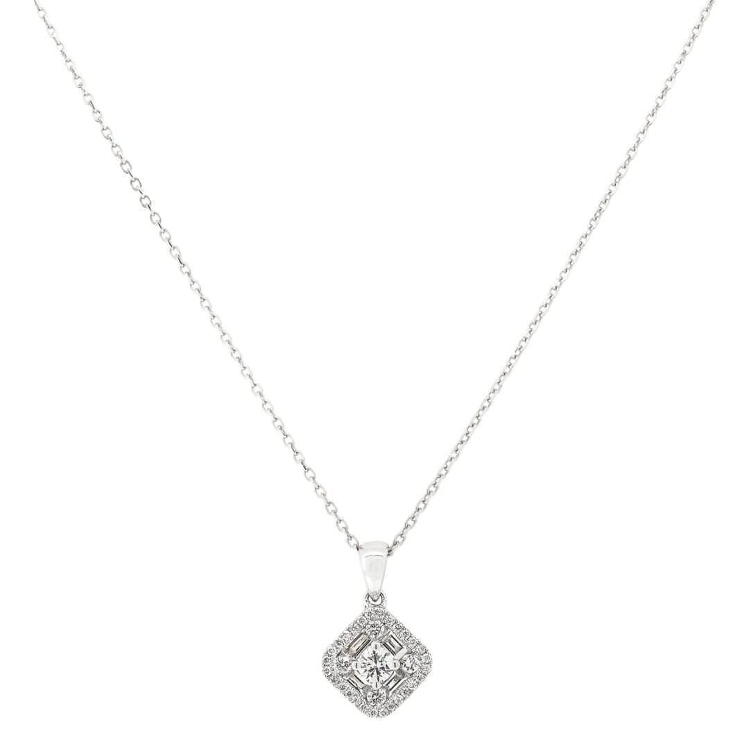 Invert Diamond Pendant