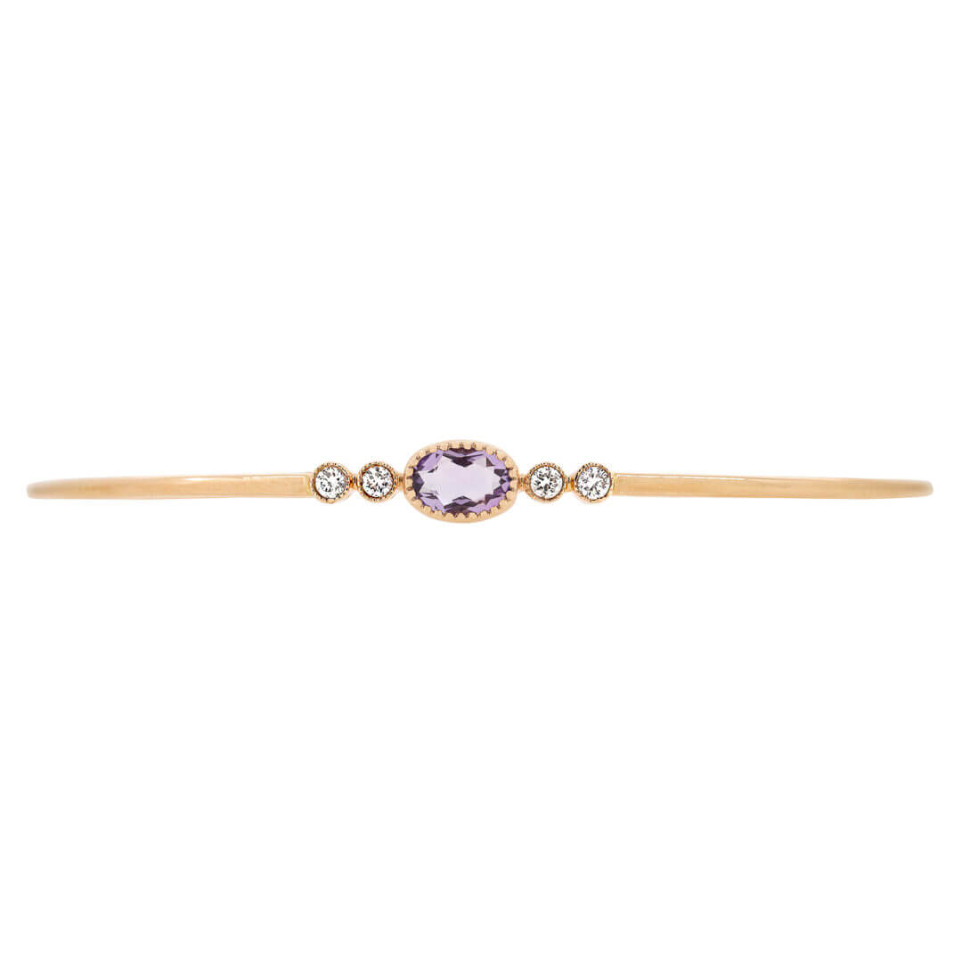 Libre Amethyst Bangle