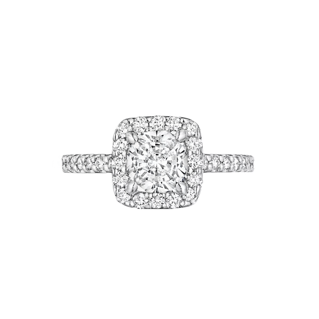 Cushion Diamond Halo