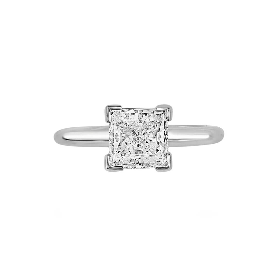 Princess 4-Prong Solitaire