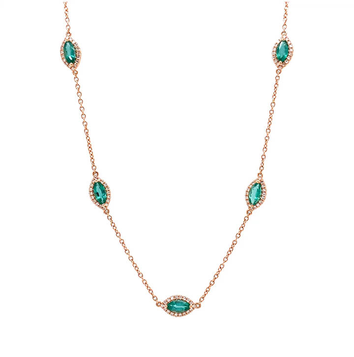 Olivos Emerlad Necklace